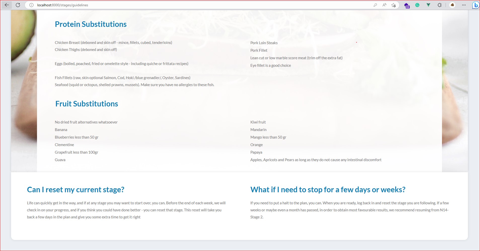 Health and Fitness Website screenshot 11