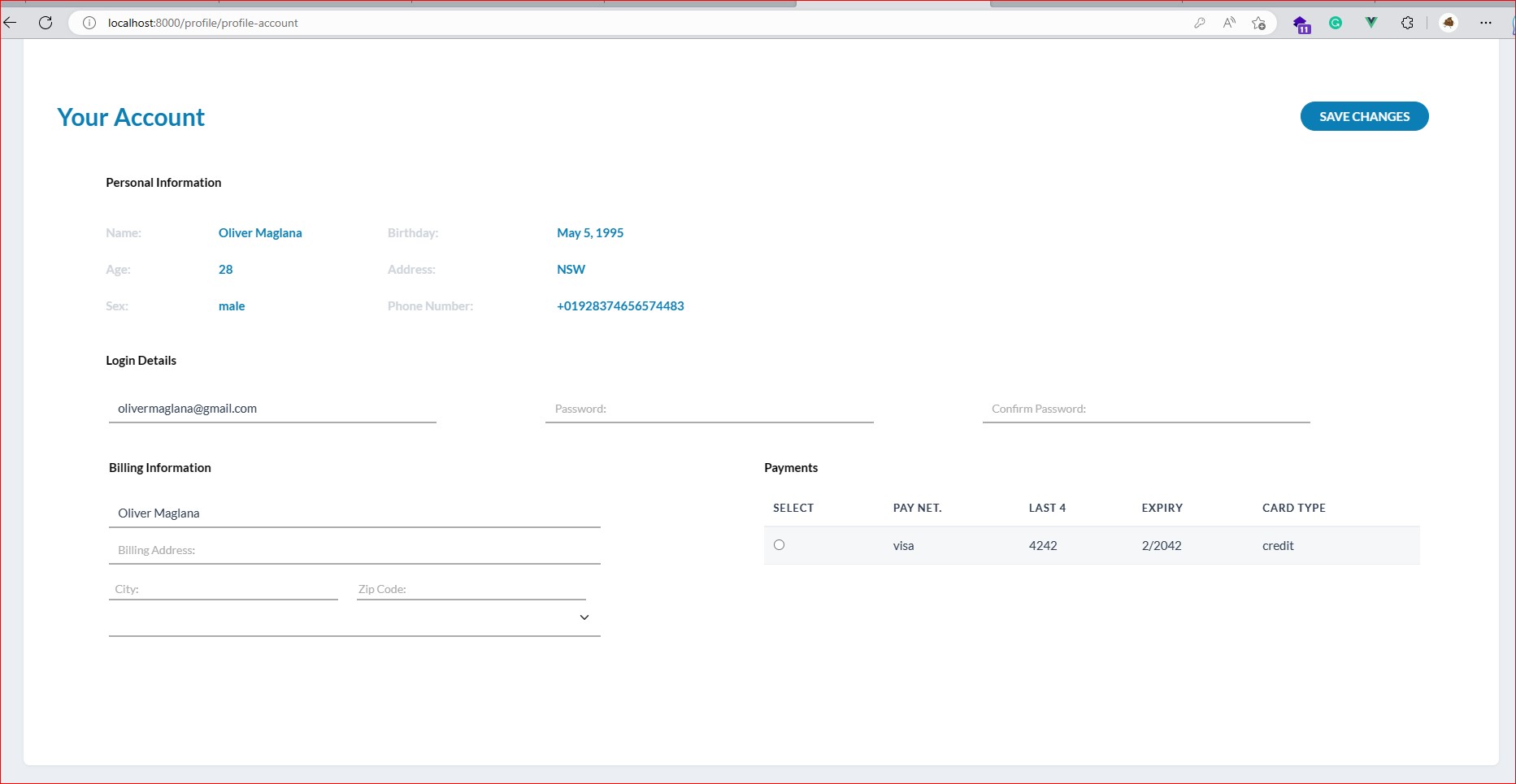 Health and Fitness Website screenshot 13