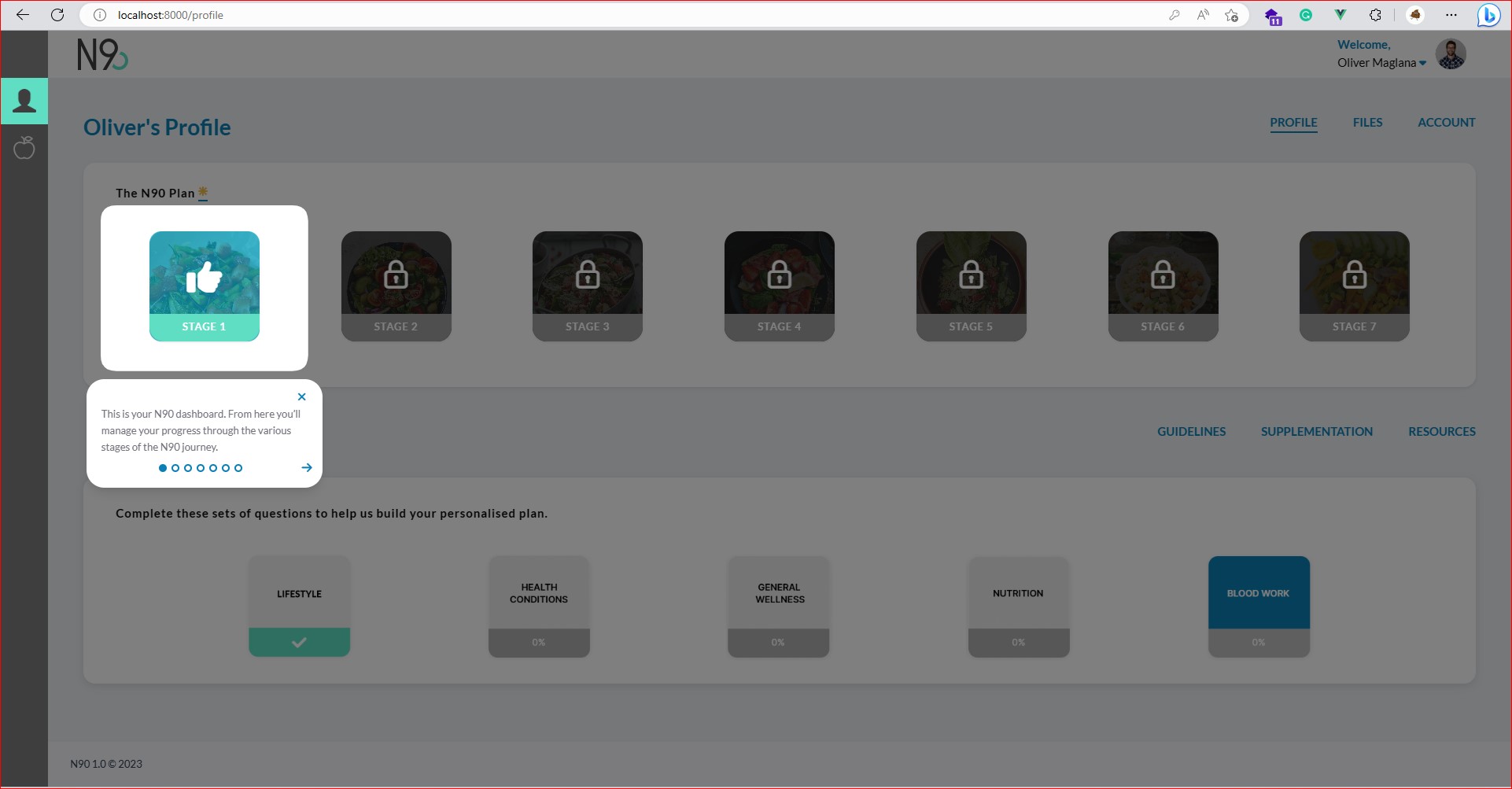 Health and Fitness Website screenshot 7